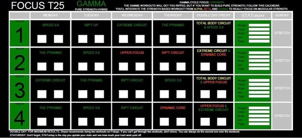 Anyone else starting a Beachbody workout programme? (T25, insanity etc)