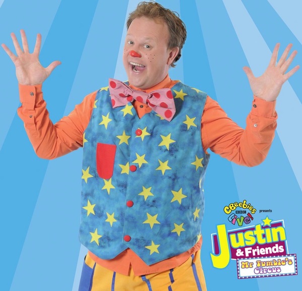 COMPETITION: Win tickets  to “Justin & Friends: Mr Tumble’s Circus to town!" PLUS a copy of Justin's new album, Just Party!