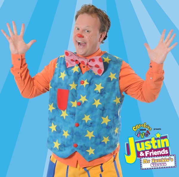 **CLOSED** COMPETITION - WIN A FAMILY OF 4 TICKET TO SEE Mr Tumble’s Circus Justin & Friends
