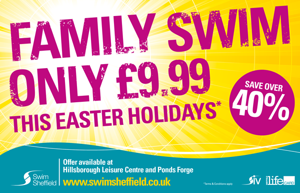 £9.99 Family Swim