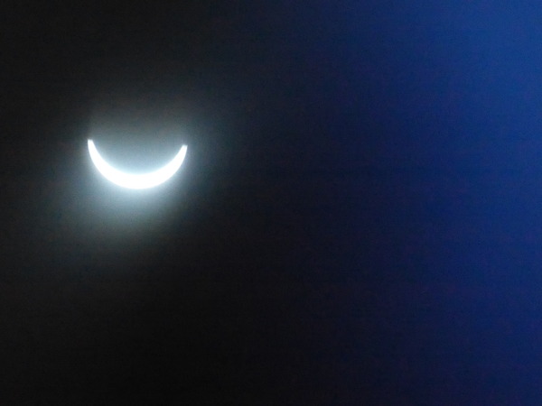 to think the eclipse is a bit of a let down?