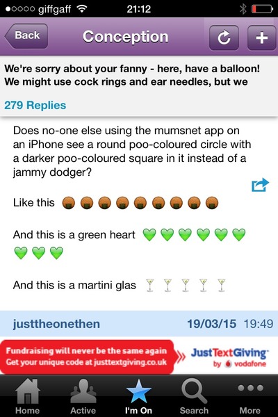 We're sorry about your fanny - here, have a balloon! We might use cock rings and ear needles, but we definitely don't use contraband to get us upduffed - it's Just Shagging thread 41!