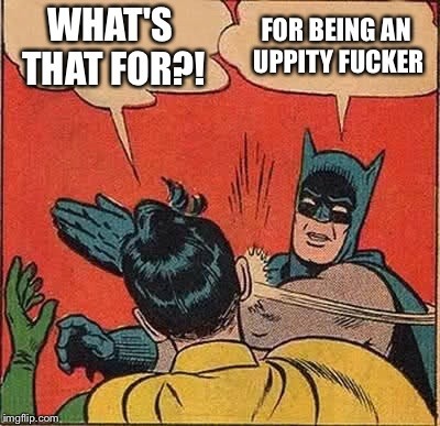 To wonder why EatShitDerek aka FuckitBucket has been banned?