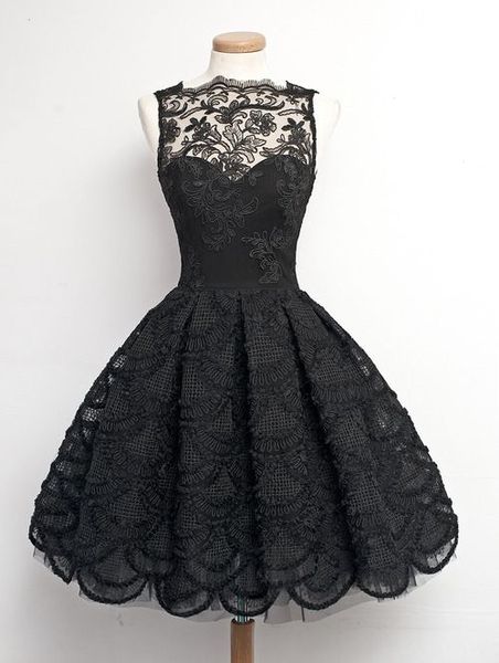 Please help me find a fifties style black lace dress like this...