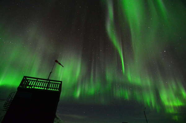 Armchair aurora watching