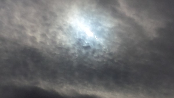 to think the eclipse is a bit of a let down?