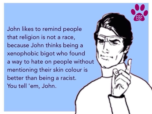 to consider these comments as racist