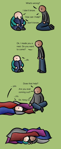 Partner with depression