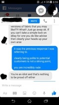 Facebook company's response