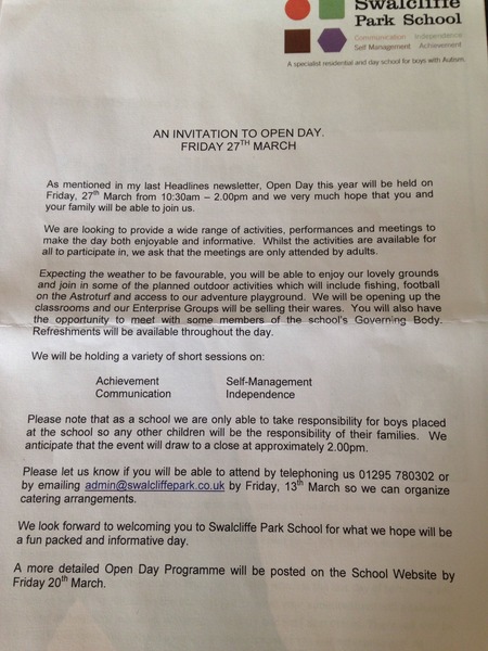 Special schools for higher ability ASD