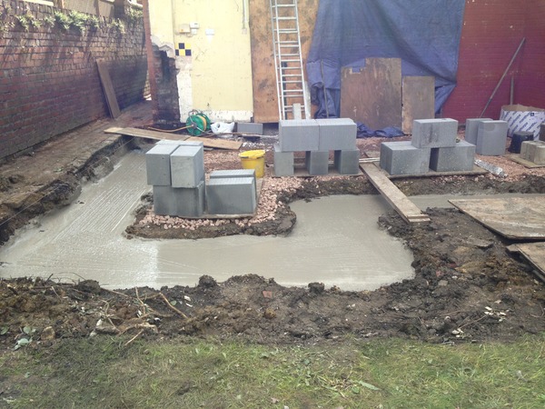 How much of a job is it to increase the size of a room after foundations are in but before the actual building starts?