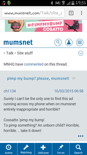 pimp my bump? please, mumsnet!