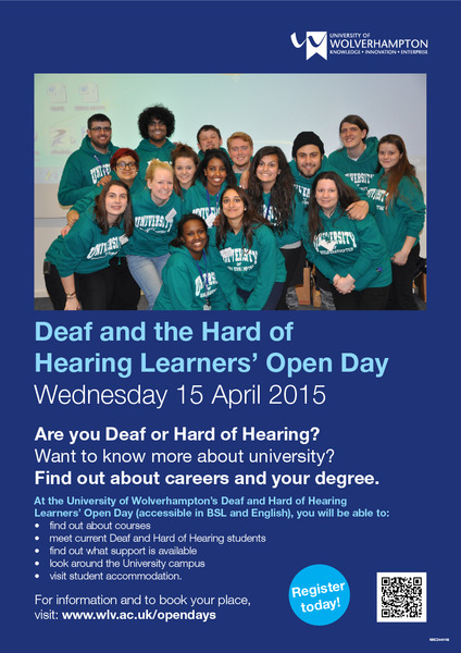Is your child Deaf or Hard of Hearing, over 14, and thinking about University?