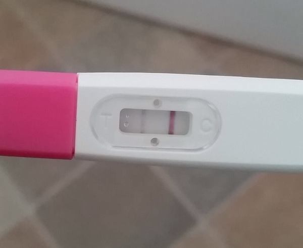 Faint line appeared on the pregnancy test - am I pregnant??