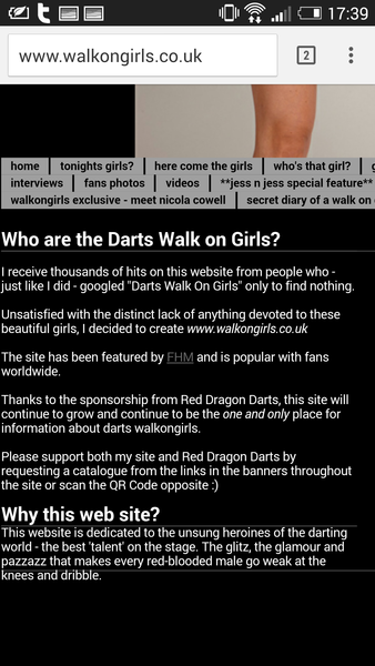 Darts...