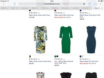 I've seen 5,000 dresses and I don't suit one of them!