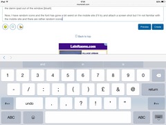 Mobile site and using MN on safari