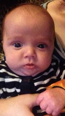 Mixed baby looks all white?