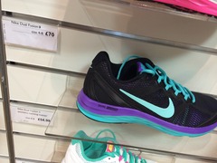 Bright trainers: on-trend, or American tourist?