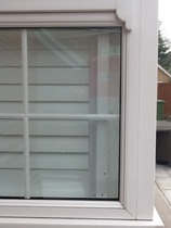 Anyone have plantation shutters on bay window (box bay?)