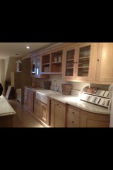 Which kitchen will she the least?