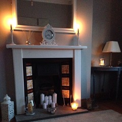 if you have grey wall in rooms, how does it look at night? bright enough or not?