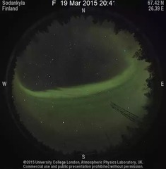 Armchair aurora watching