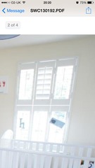 Anyone have plantation shutters on bay window (box bay?)