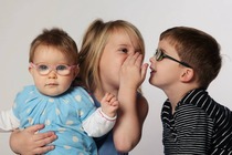 To wish people wouldn't say they are sorry about my toddler having glasses?