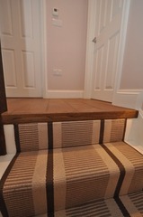 striped stairs/landing carpet