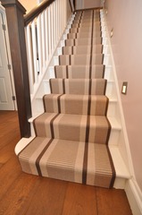 striped stairs/landing carpet