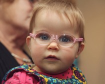 To wish people wouldn't say they are sorry about my toddler having glasses?