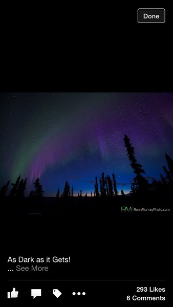 Armchair aurora watching