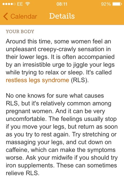 July 2015 - into the final trimester we go!