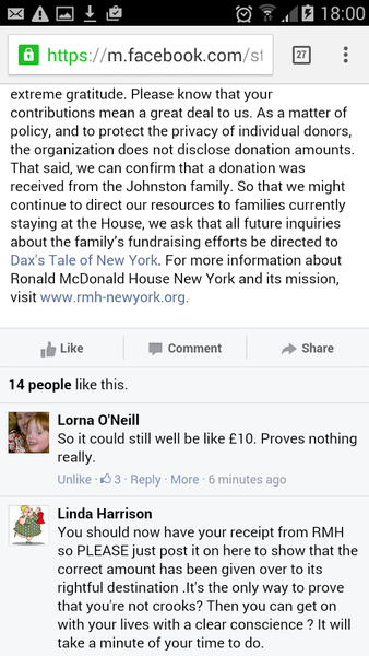To wonder why there has STILL been no donation - Thread 2