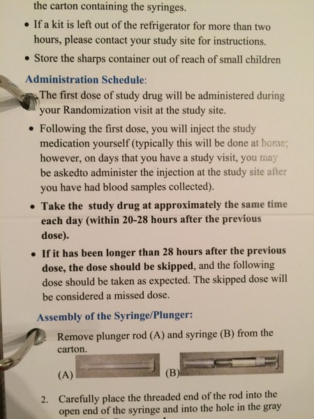 Anyone taking part in the Response Medical Trial or any other medical trial?