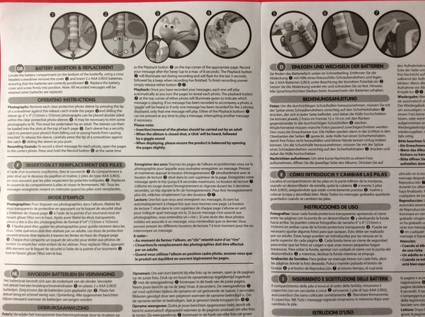 Tomy Discovery Forget Me Not Photo Album help!!!