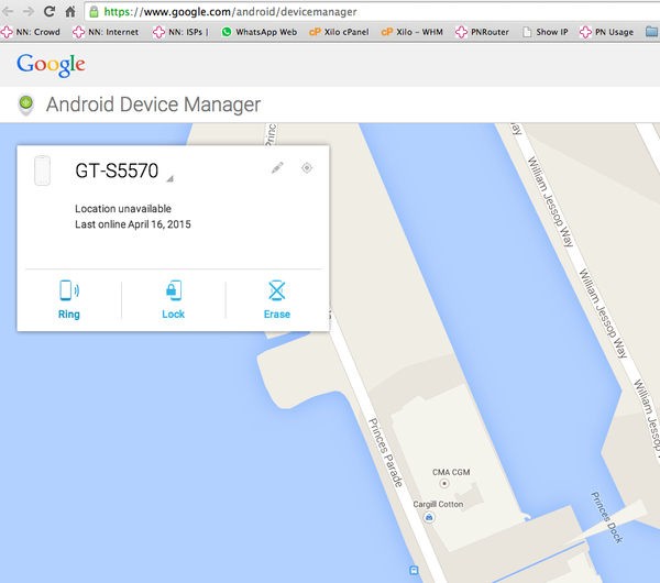 Lost | Stolen Android mobile ?