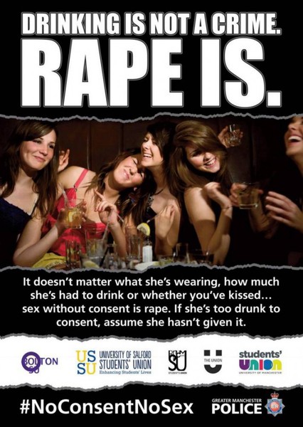 'Sussex Police is taking an innovative approach' to their new Rape awareness campaign
