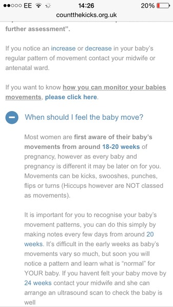 Is it usual for movements to come and go a bit?