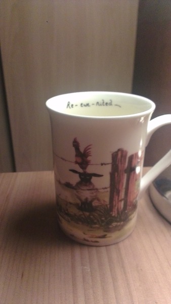To think that the choice of mug greatly affects the taste of tea