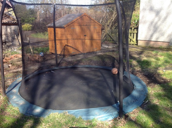 Two year olds and trampolines?