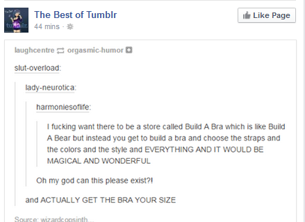 Bra people - DD sent me this....