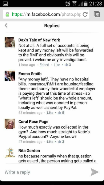 To wonder why there has STILL been no donation?