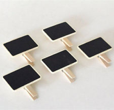 Wooden Chalkboard Pegs
