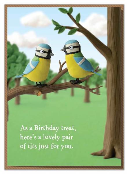 To complain to M&S about their so called 'Humour' cards