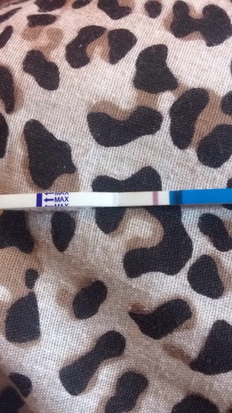 Positive test or evap?