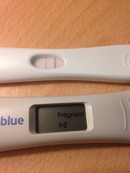 Faint positive or evap line??
