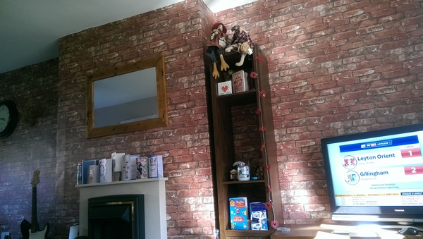 To paint my sitting room red?
