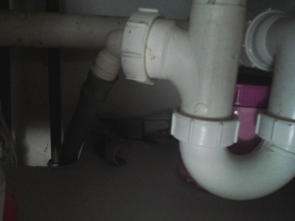 Dreadful smell when washing machine drains